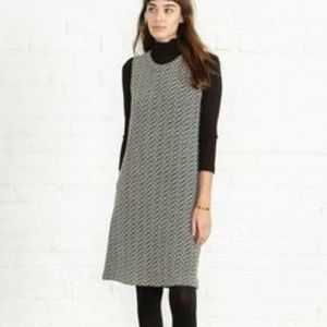 Amour Vert Alyssa Dress in Herringbone